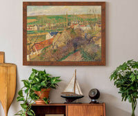 Vue Sur Le Village Dosny by Camille Pissarro