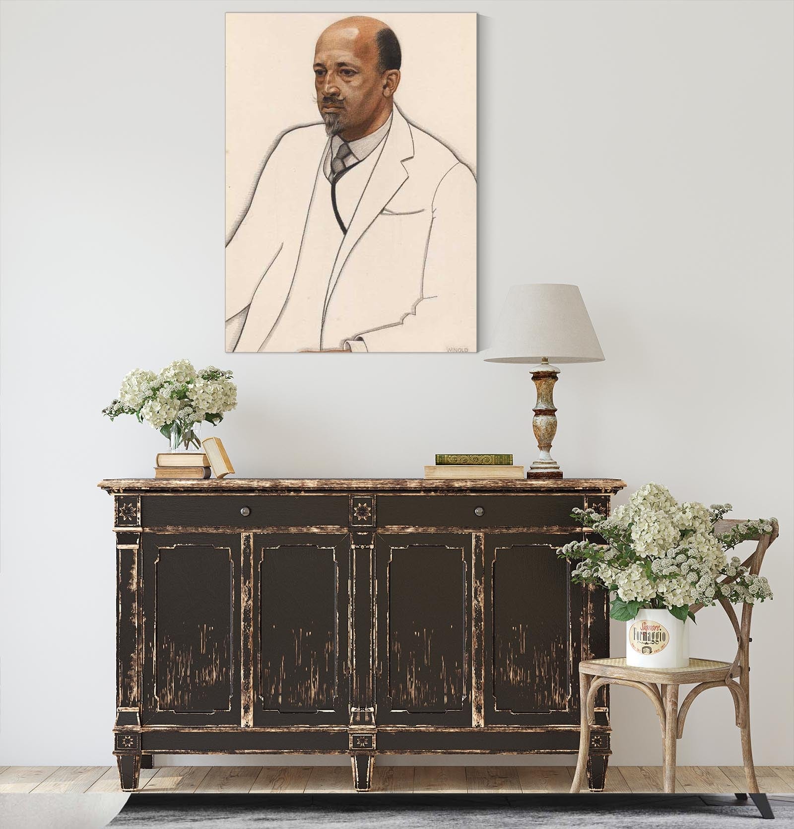 W E B Du Bois by Winold Reiss