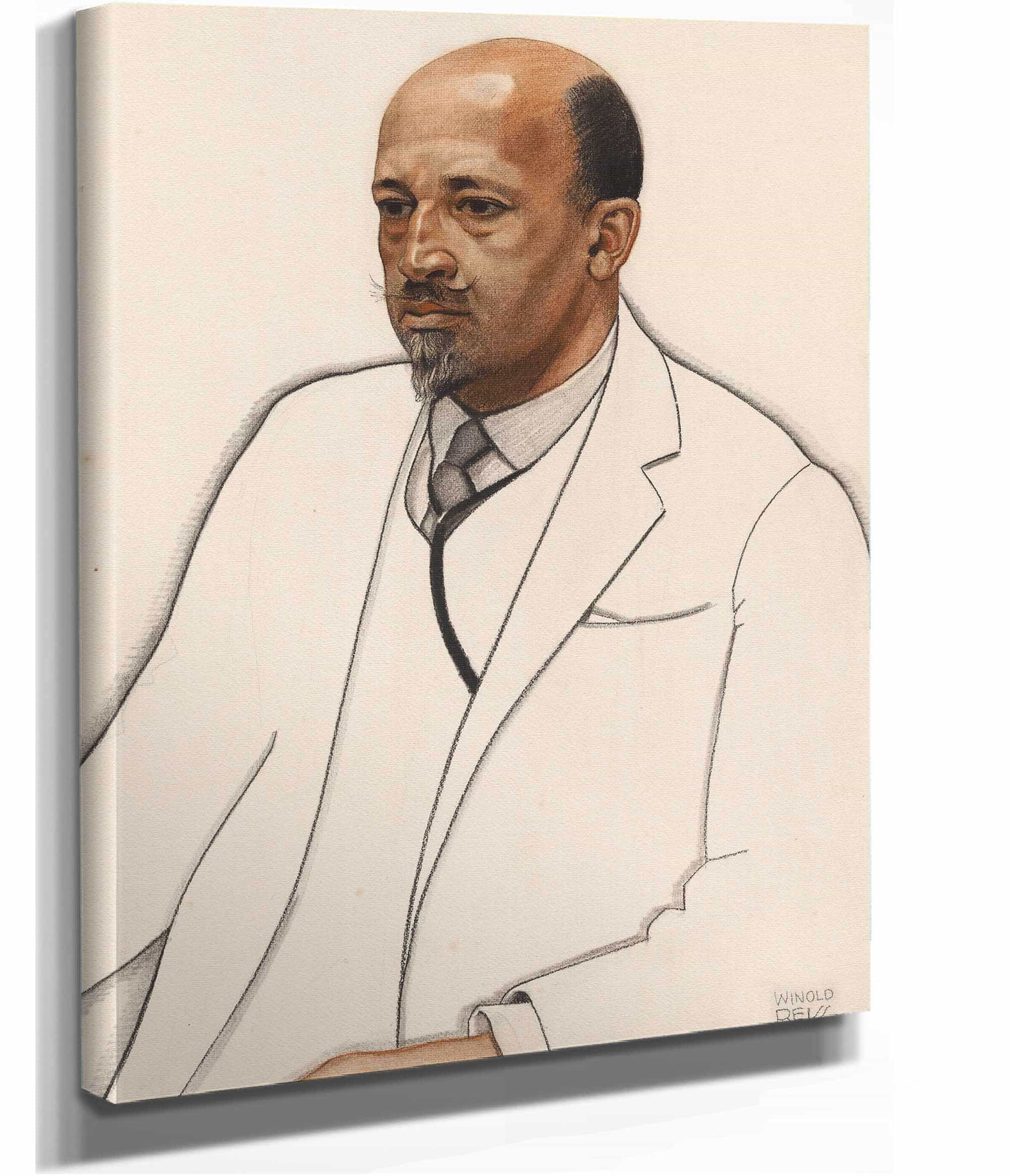 W E B Du Bois by Winold Reiss