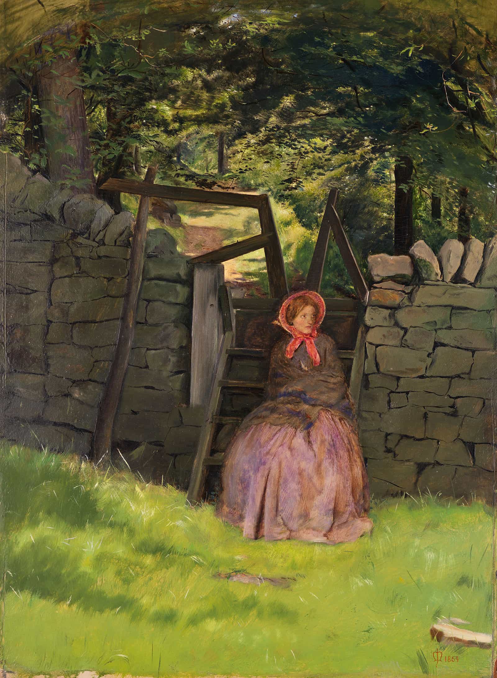 Waiting by Sir John Everett Millais