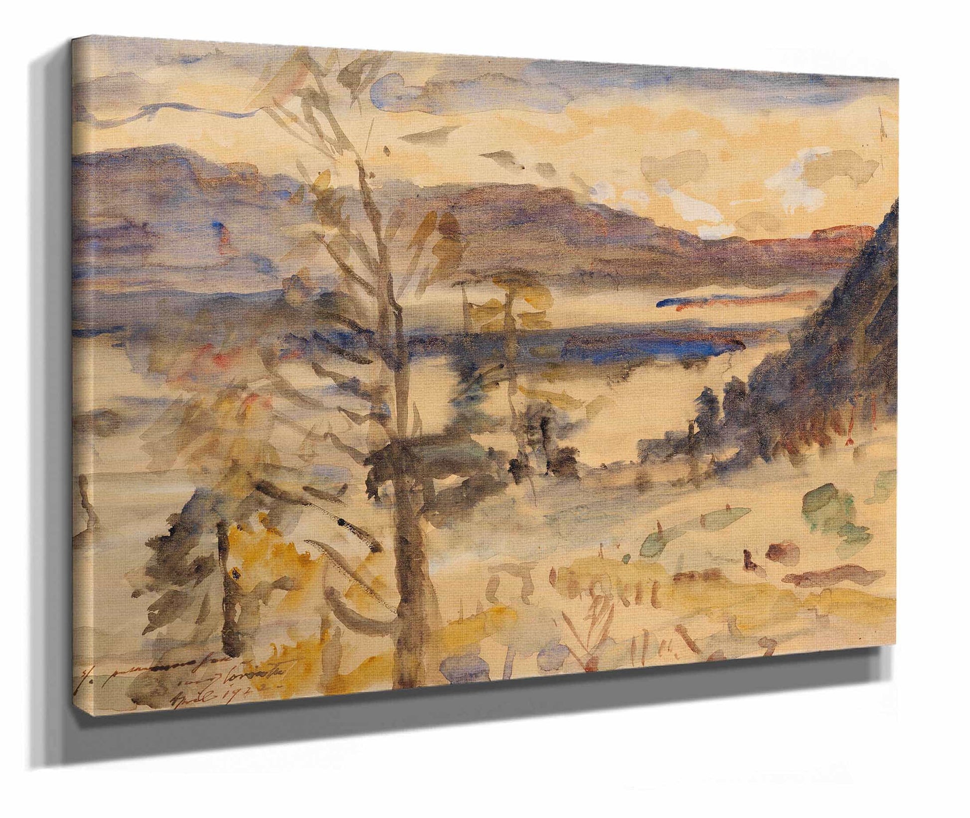 Walchensee Landschaft by Lovis Corinth