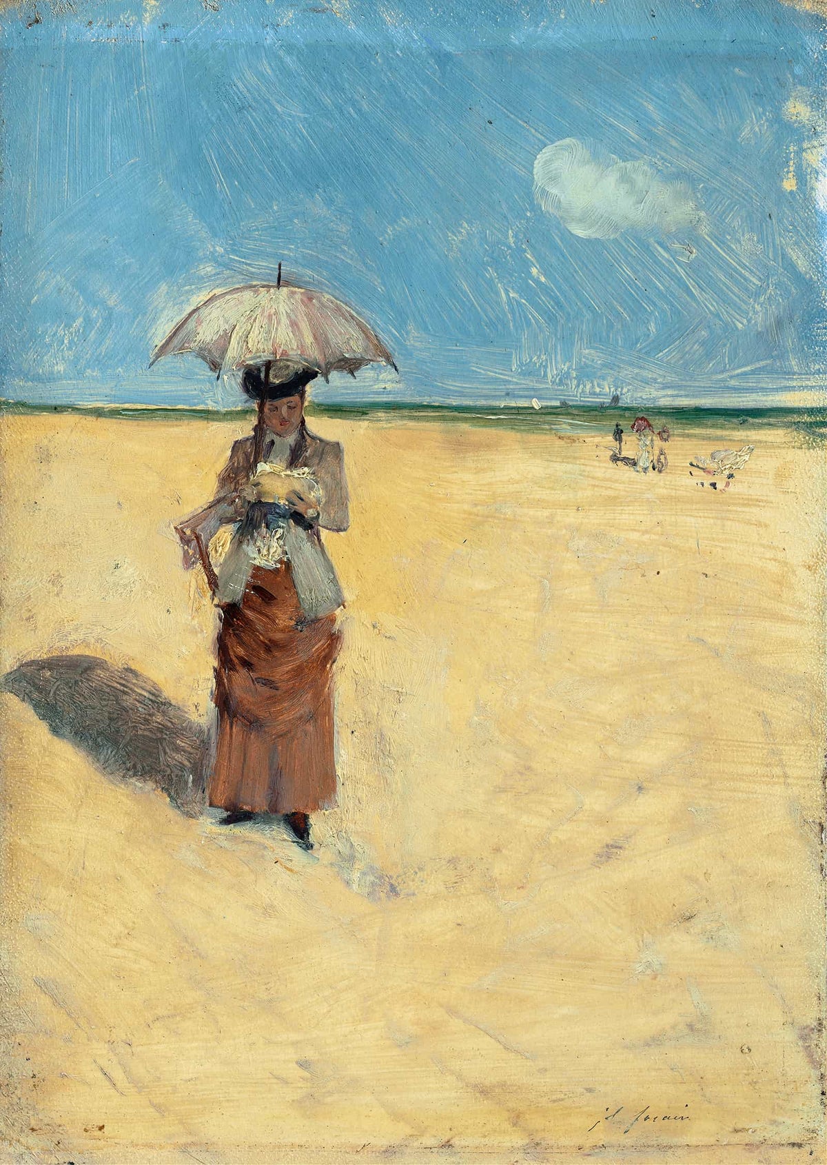 Walk In The Sun   by Jean Louis Forain