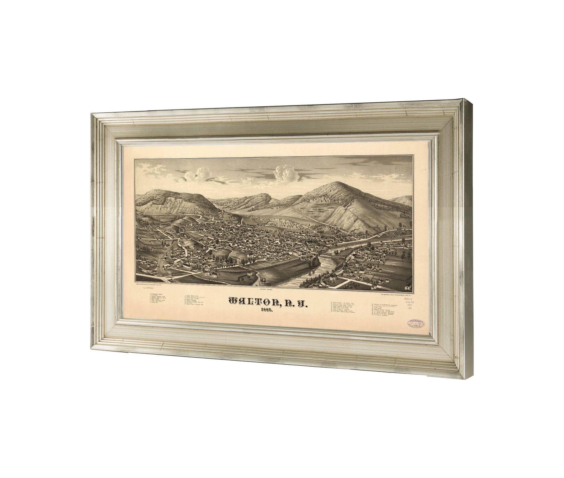 Walton Ny 1887  State Of New York