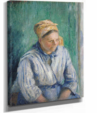 Washerwoman Study by Camille Pissarro