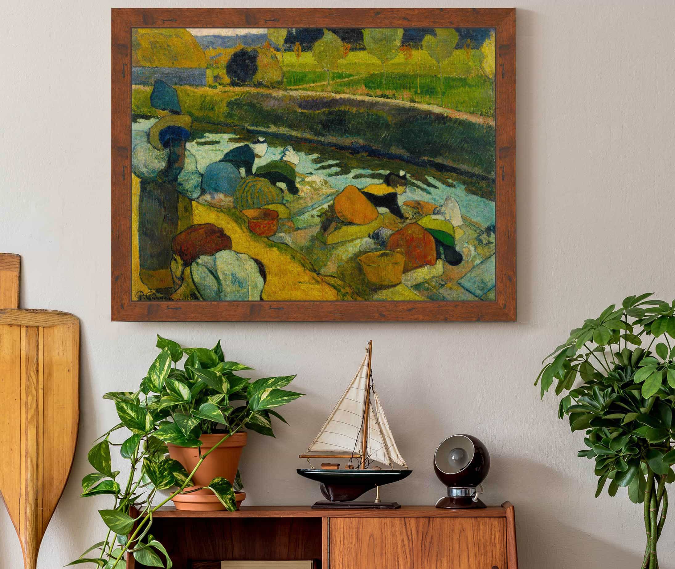 Washerwomen by Paul Gauguin
