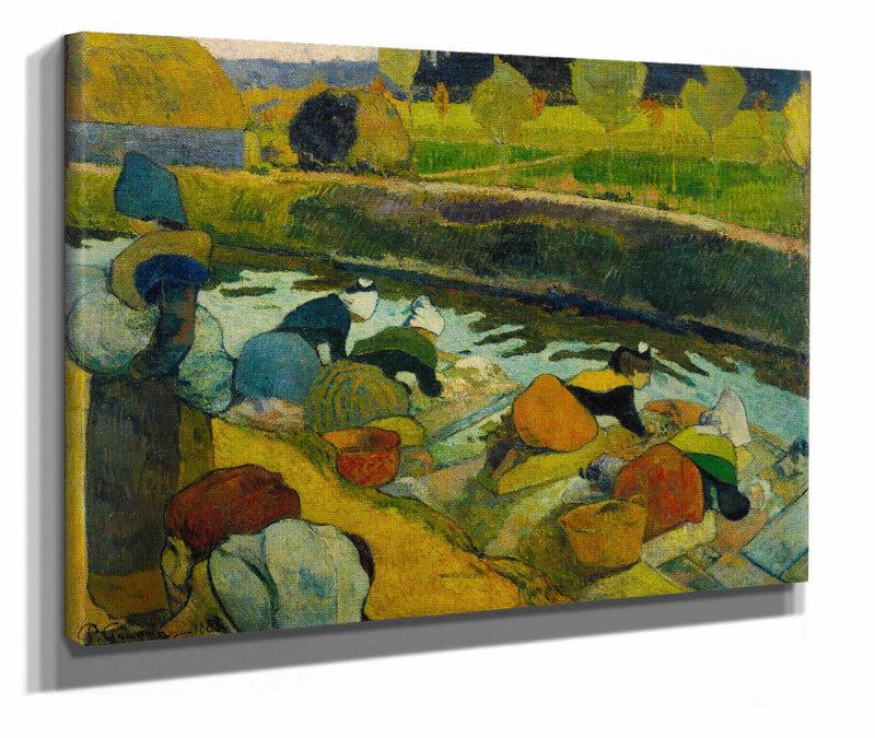 Washerwomen by Paul Gauguin