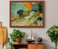 Washerwomen In Arles by Paul Gauguin