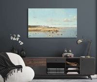 Washerwomen On The Banks Of The Durance by Paul Gauguin