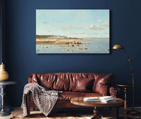 Washerwomen On The Banks Of The Durance by Paul Gauguin