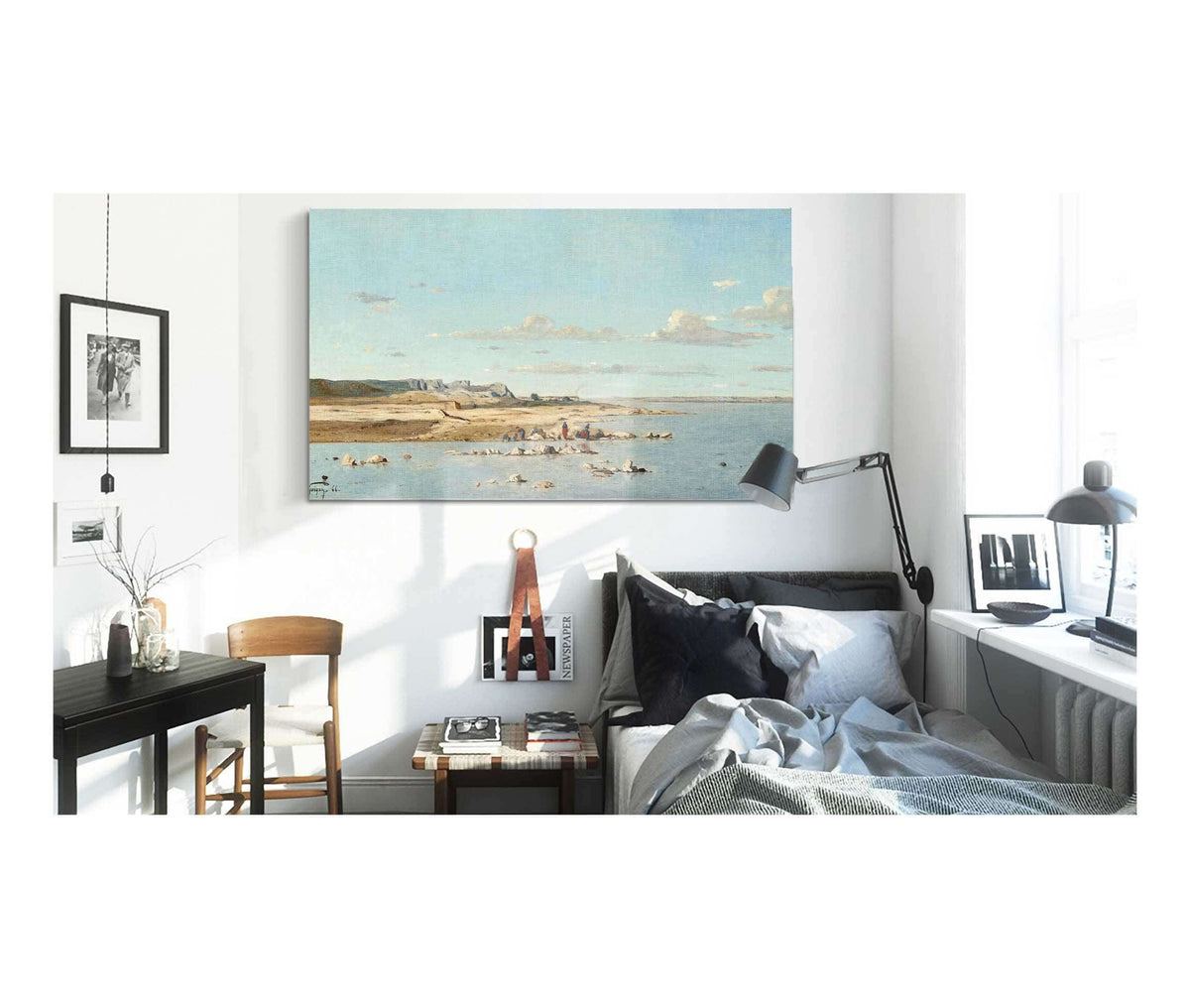 Washerwomen On The Banks Of The Durance by Paul Gauguin