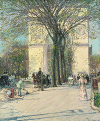 Washington Arch Spring by Childe Hassam