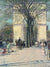 Washington Arch Spring By Childe Hassam