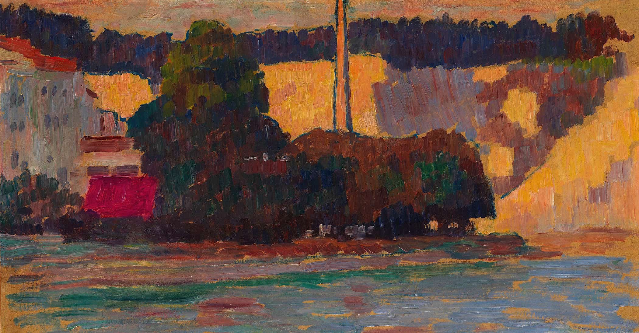 Wasserburg By Alexej Von Jawlensky