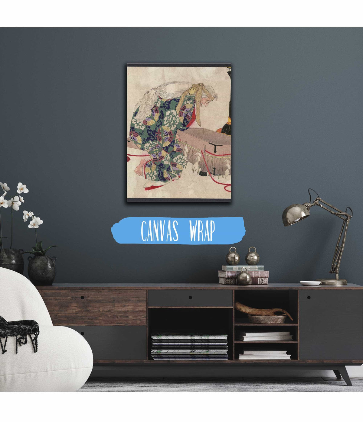 Watanabe No Tsuna To Ibaraki by Tsukioka Yoshitoshi