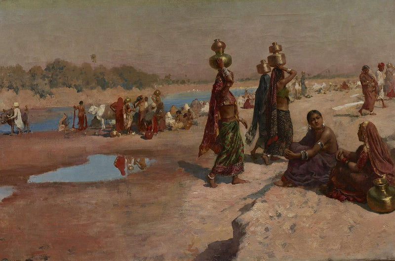 Water Carriers Of The Ganges by Edwin Lord Weeks