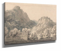 Waterfall Of Lodore Cumberland by Joseph Mallord William Turner