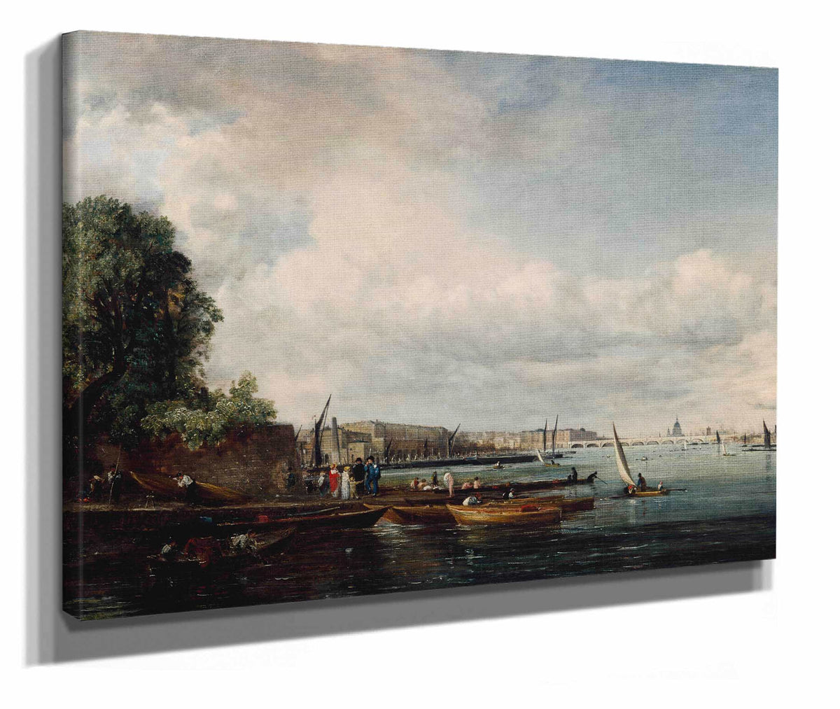 Waterloo Bridge by John Constable