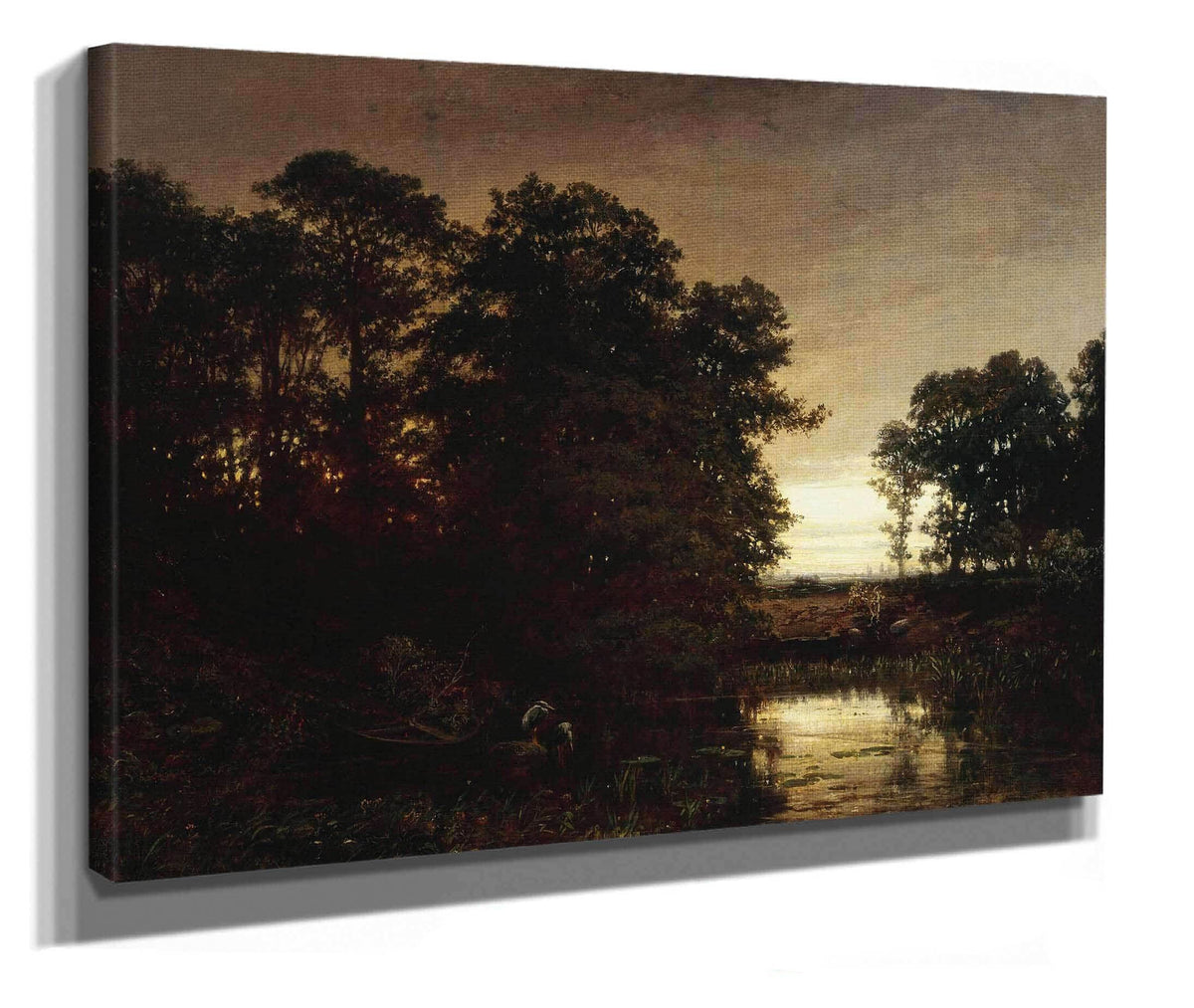 Waterside Landscape by Charles Francois Daubigny