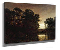 Waterside Landscape by Charles Francois Daubigny