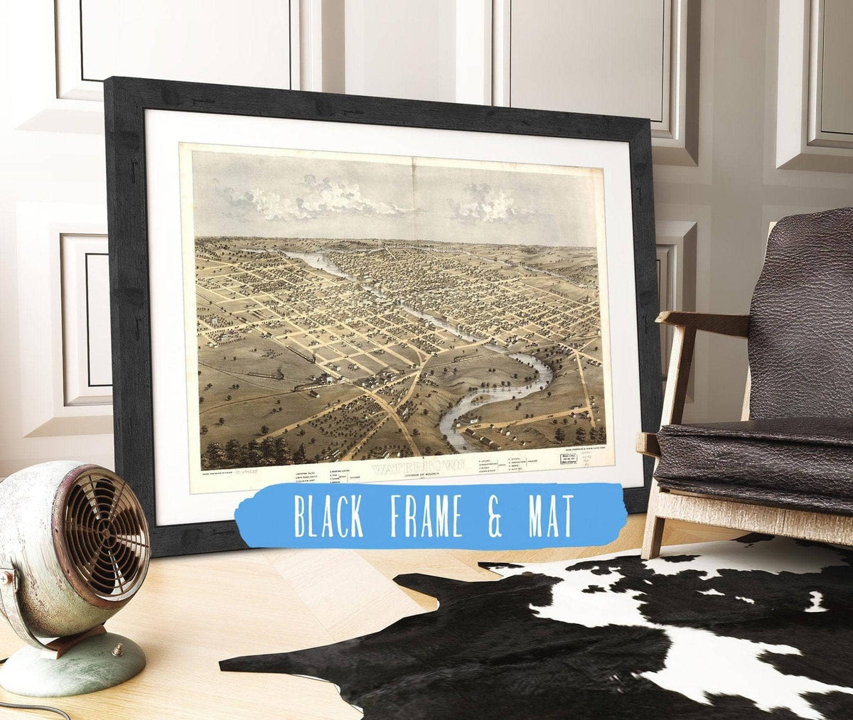 Watertown Jefferson Co Wisconsin 1867 State of Wisconsin