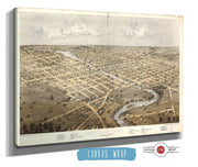 Watertown Jefferson Co Wisconsin 1867 State of Wisconsin