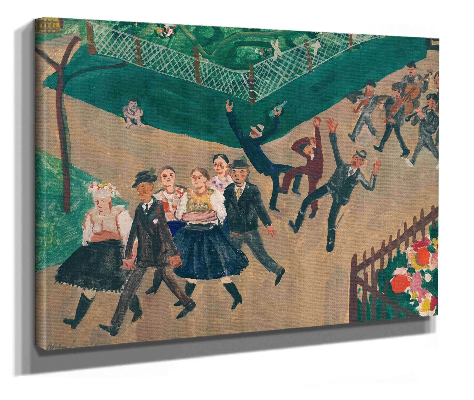 Wedding Procession by Cyprian Majernik