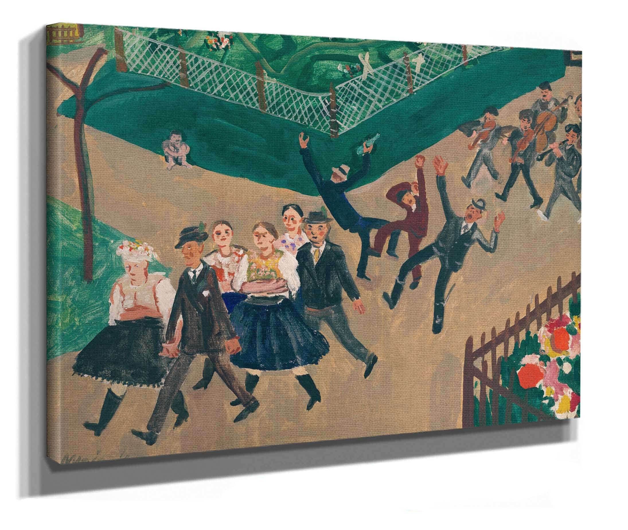 Wedding Procession by Cyprian Majernik