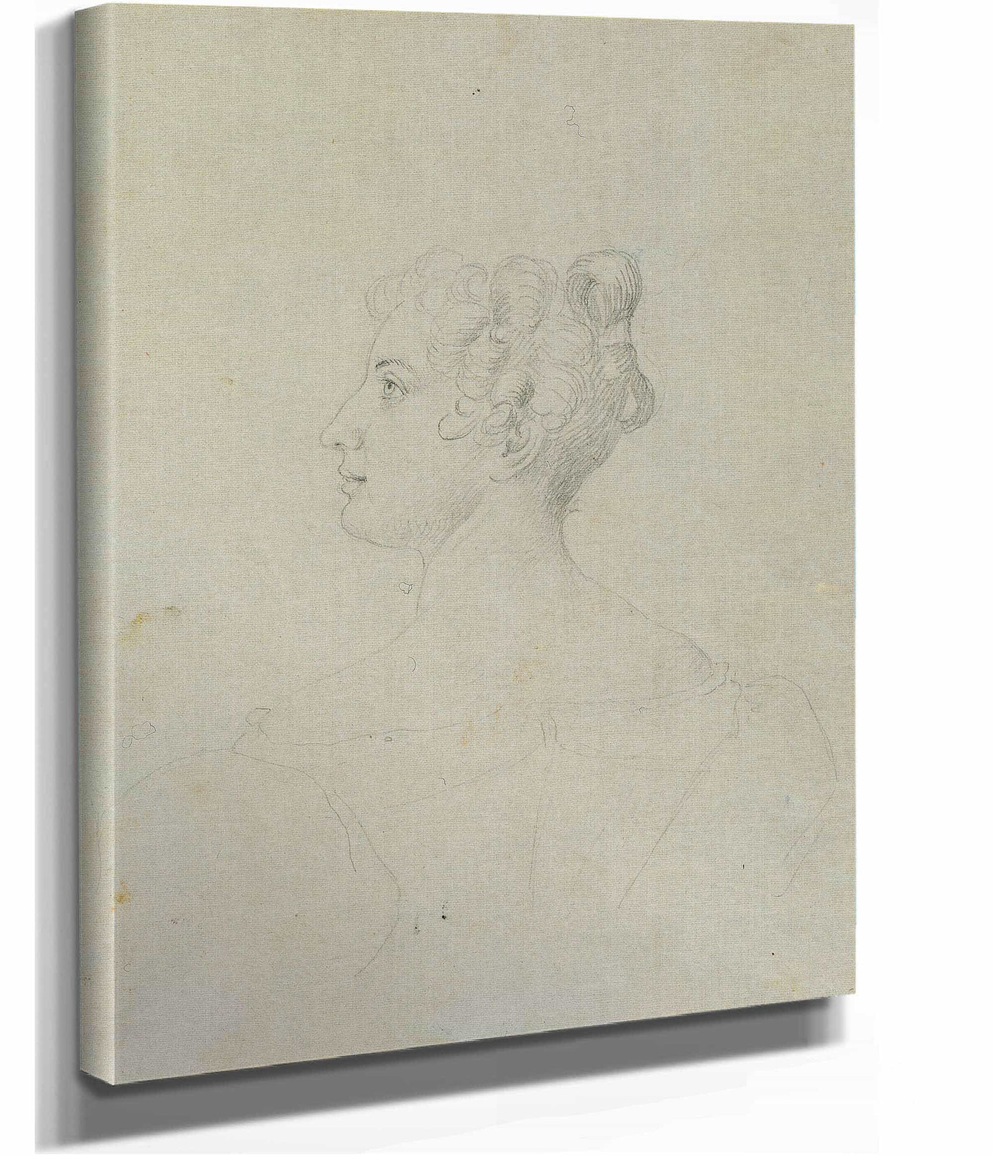 Weibliche Bildnisstudie by Johann Peter Krafft