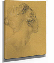 Weibliche Studie Zu Den Wandgemalden In Der Hofburg Before by Johann Peter Krafft