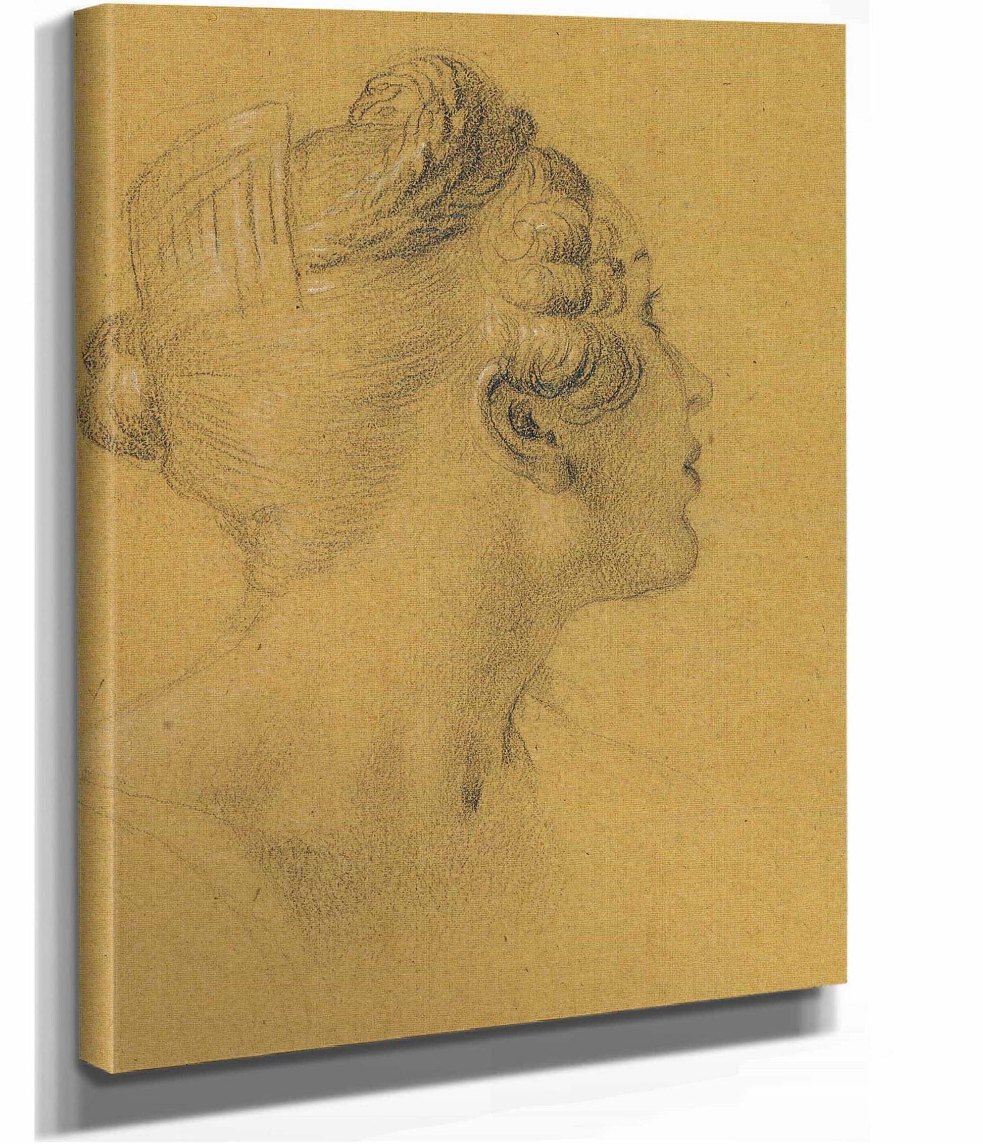 Weibliche Studie Zu Den Wandgemalden In Der Hofburg Before by Johann Peter Krafft
