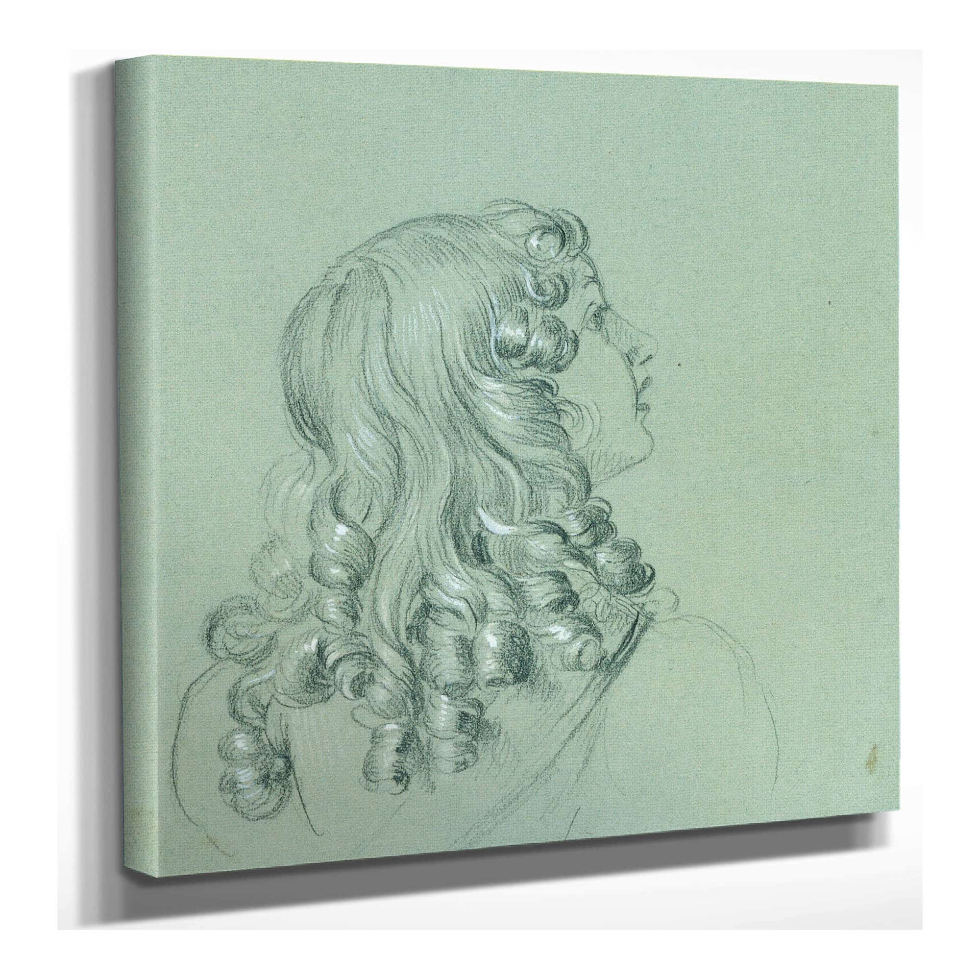 Weibliche Studie Zum Einzug Nach Dem Pariser Frieden Before  by Johann Peter Krafft