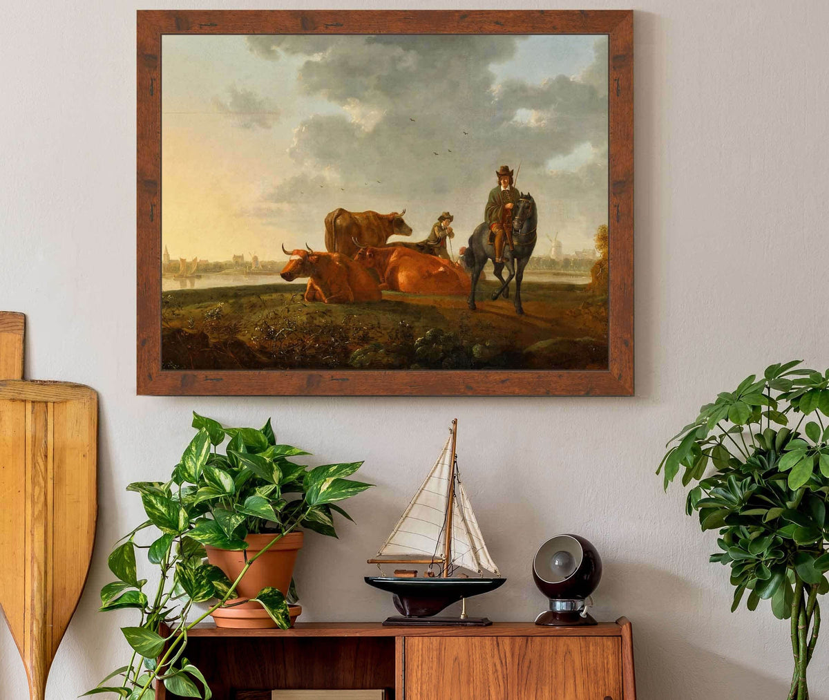 Weide Am Fluss by Aelbert Cuyp