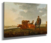 Weide Am Fluss by Aelbert Cuyp