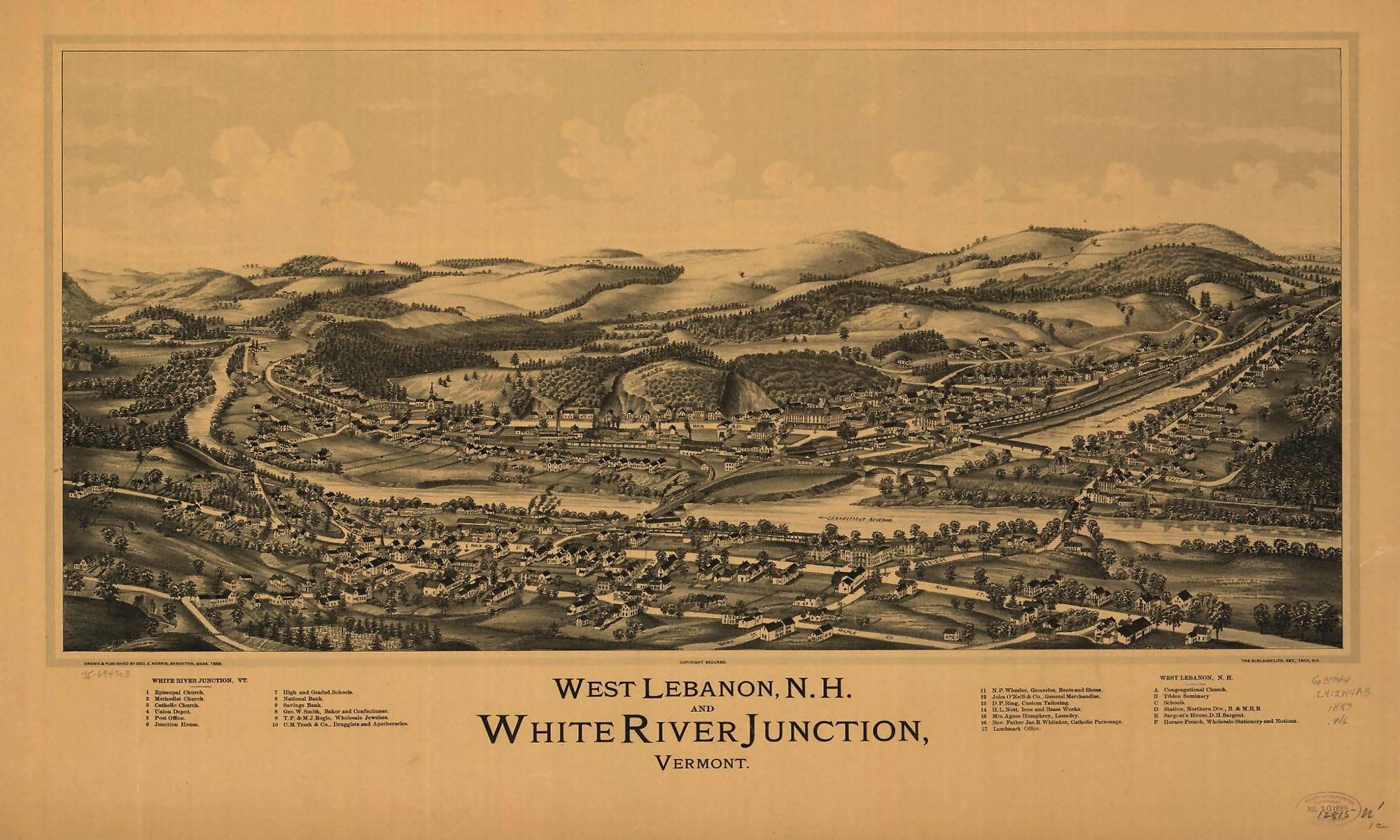West Lebanon Nh And White River Junction Vermont  State Of New Hampshire