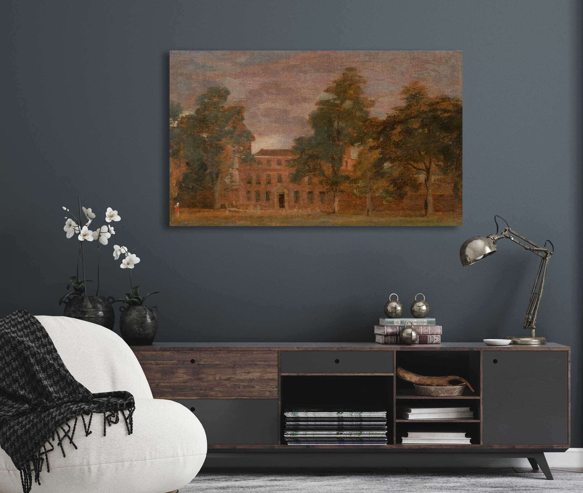 West Lodge East Bergholt by John Constable