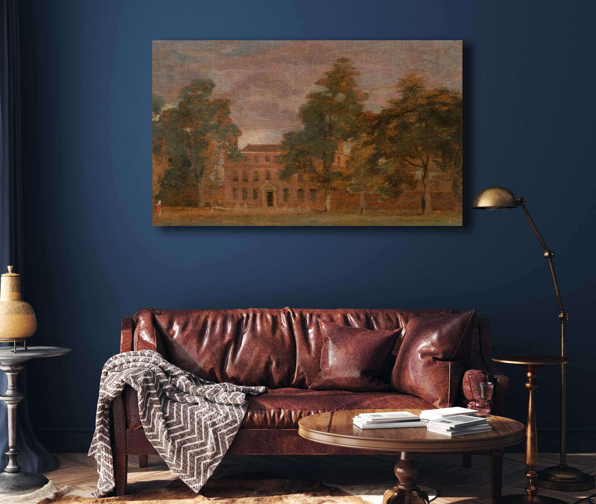 West Lodge East Bergholt by John Constable