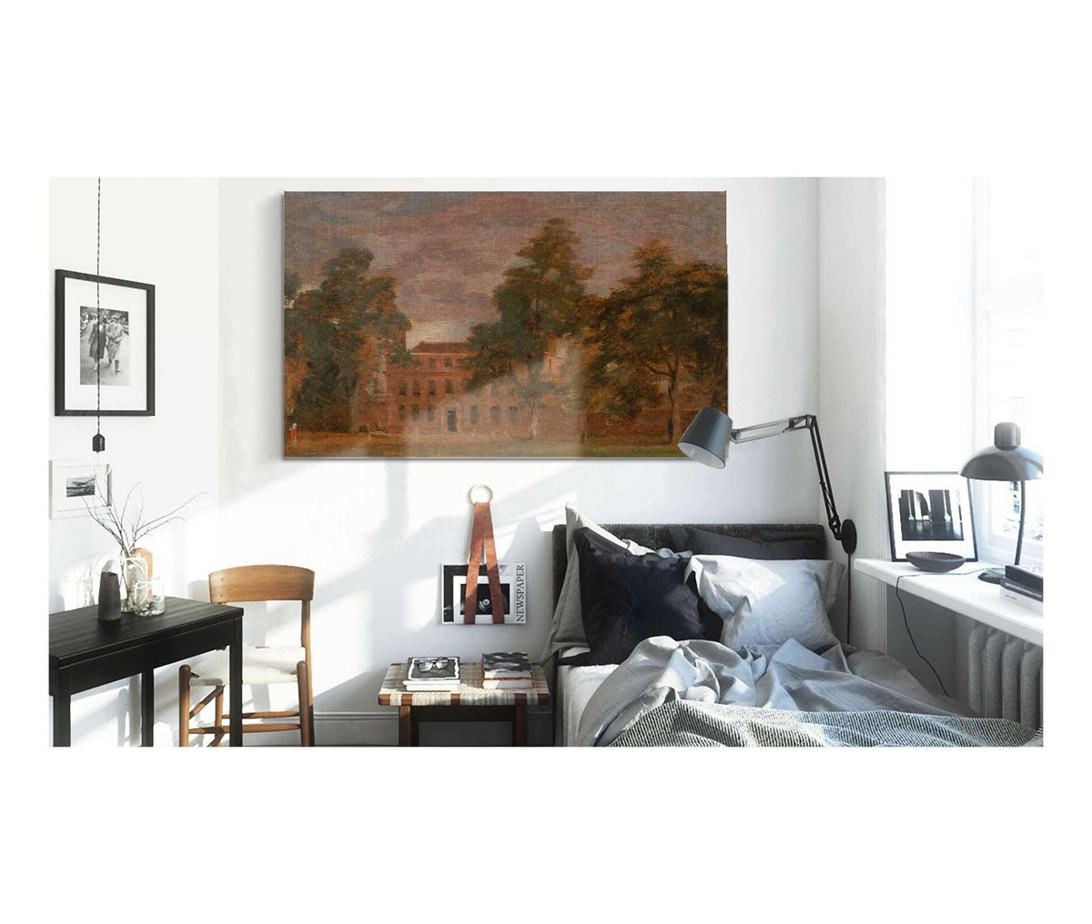 West Lodge East Bergholt by John Constable