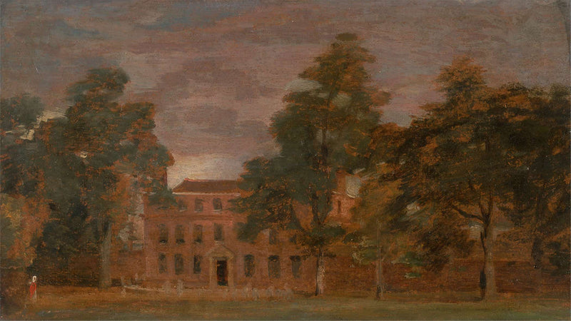 West Lodge East Bergholt by John Constable