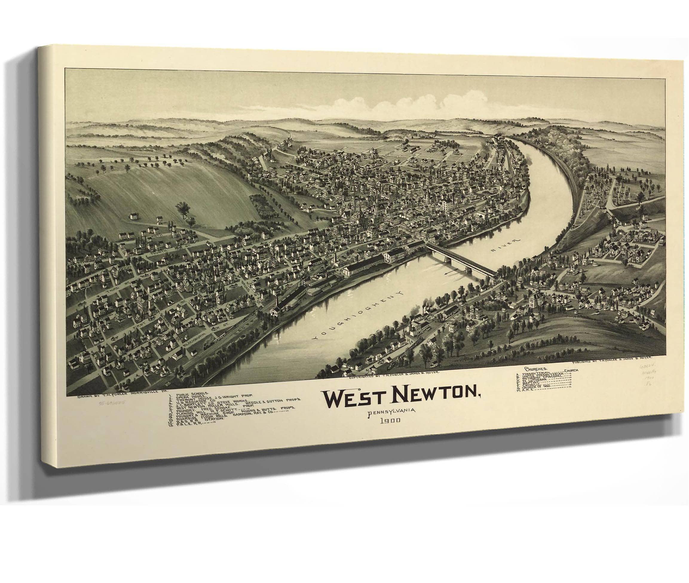 West Newton Pennsylvania 1900  State Of Pennsylvania