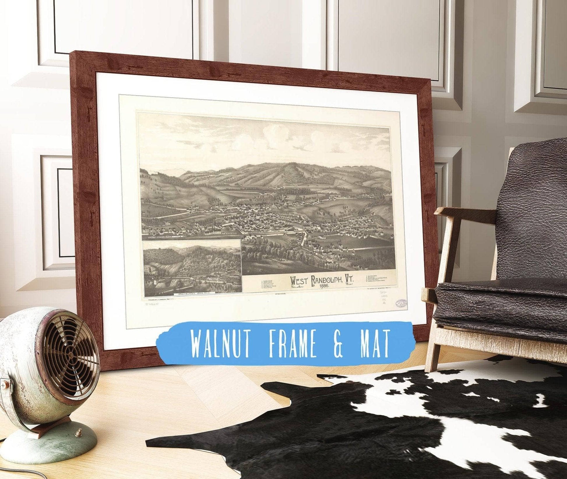 West Randolph Vt 1886 State of Vermont