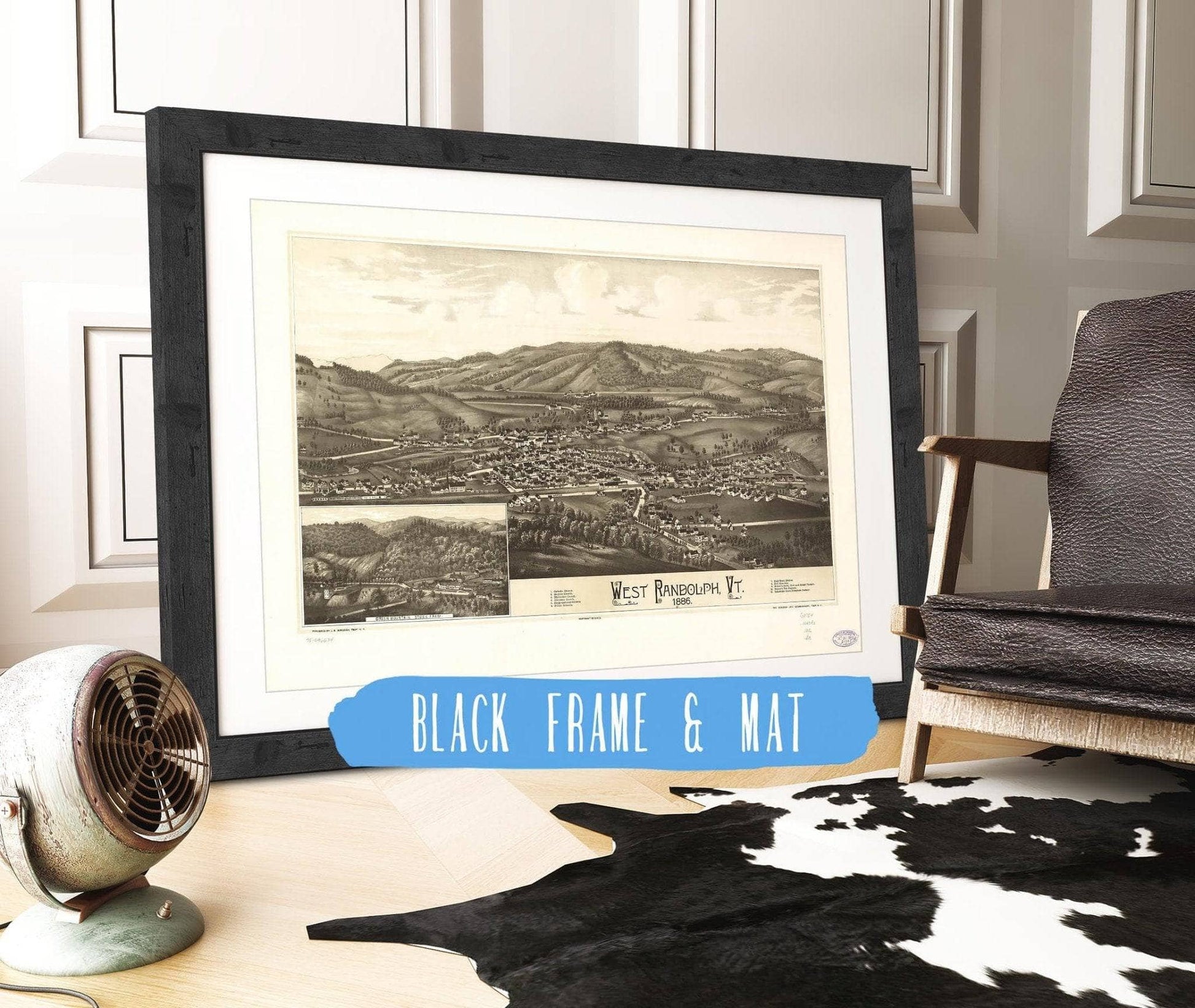 West Randolph Vt 1886 State of Vermont