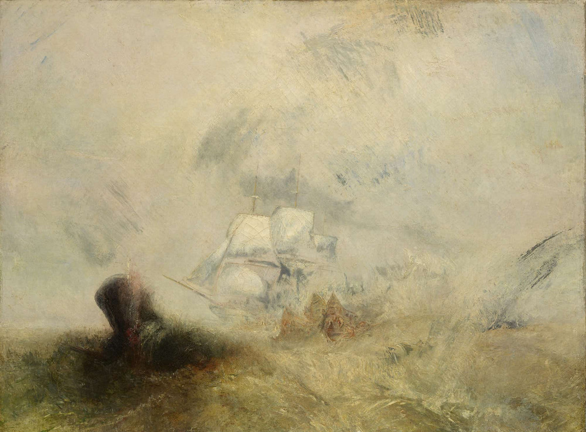 Whalers by Joseph Mallord William Turner