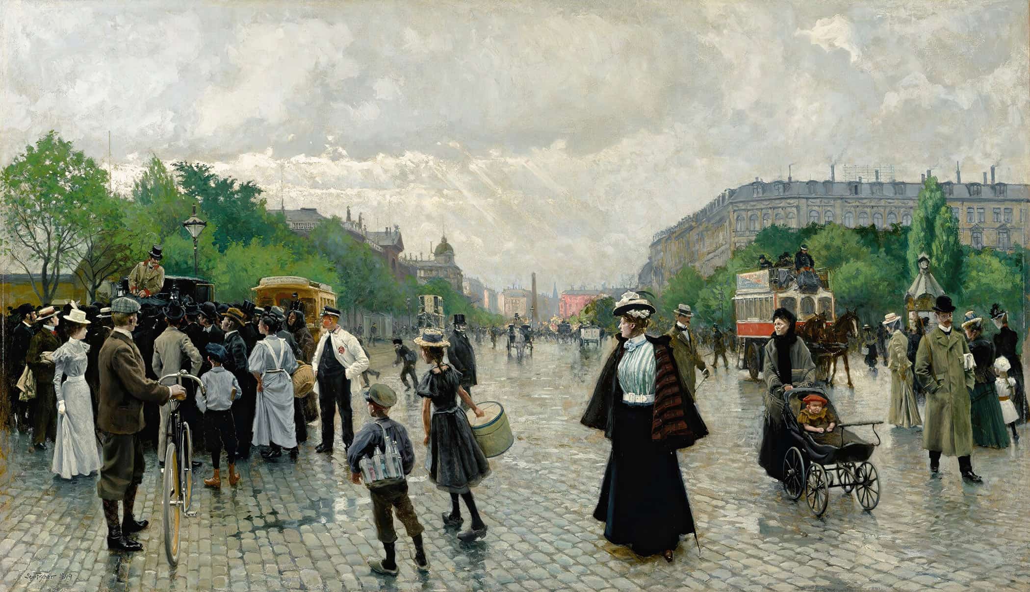 Whats Going On In Copenhagen by Paul Fischer