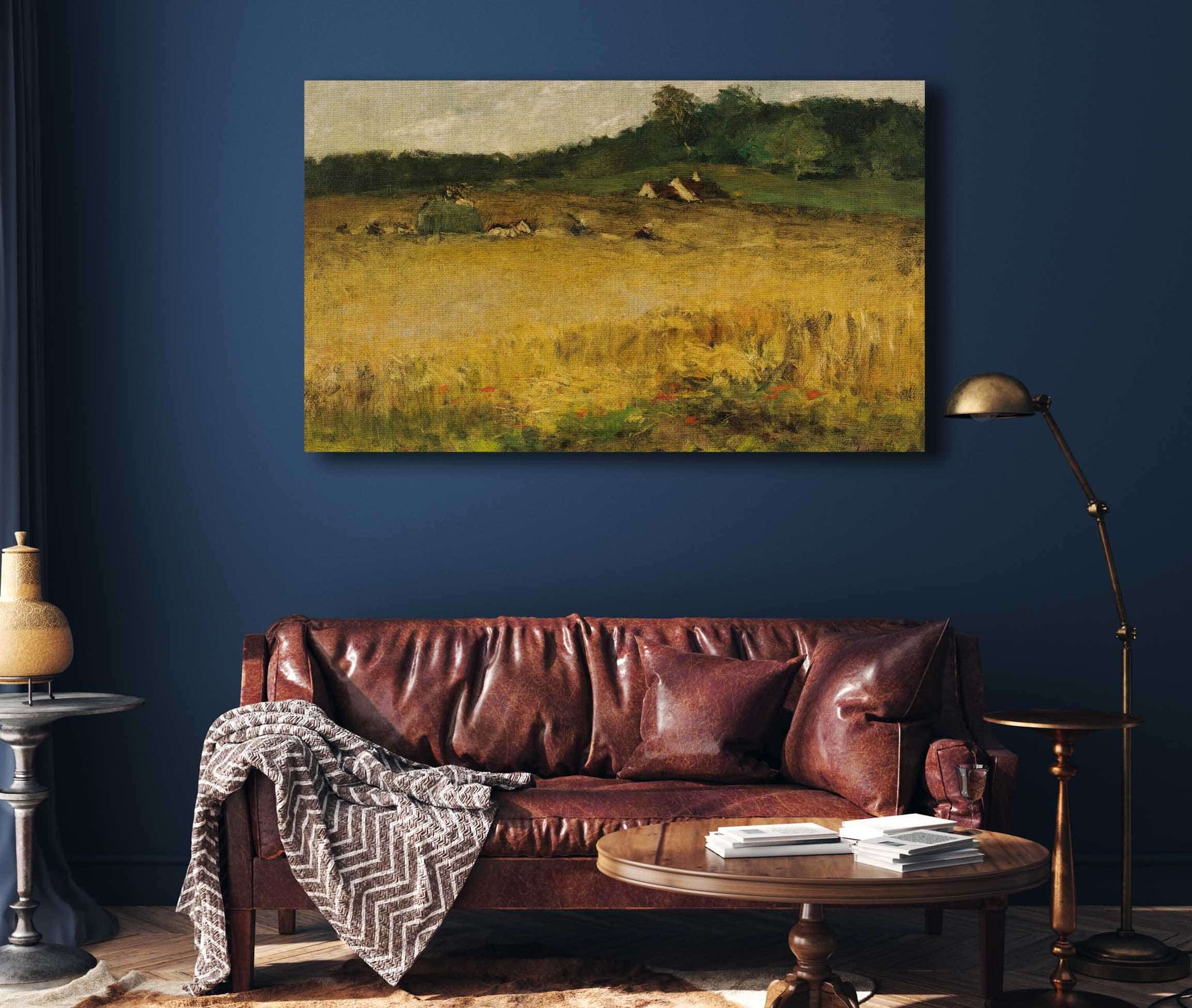 Wheat Field by William Merritt Chase