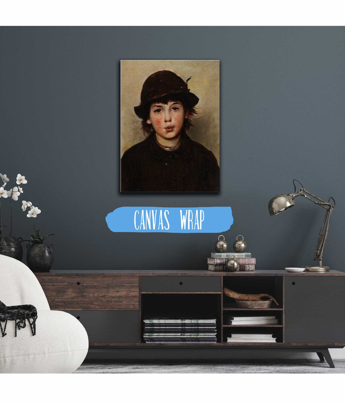 Whistling Boy S by Frank Duveneck