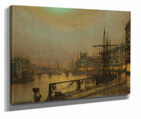 Whitby At Night by John Atkinson Grimshaw