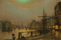 Whitby At Night by John Atkinson Grimshaw