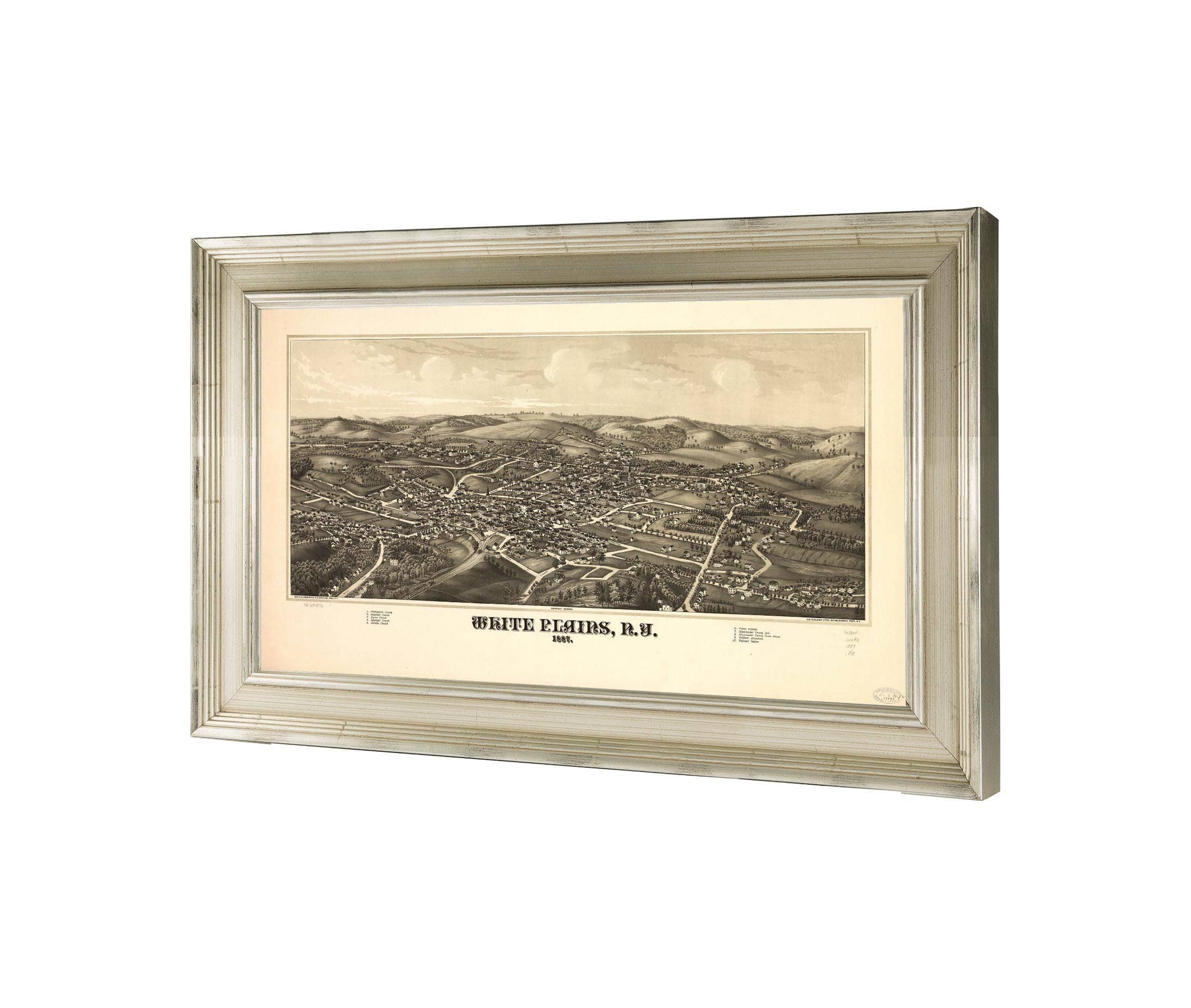 White Plains Ny 1887  State Of New York