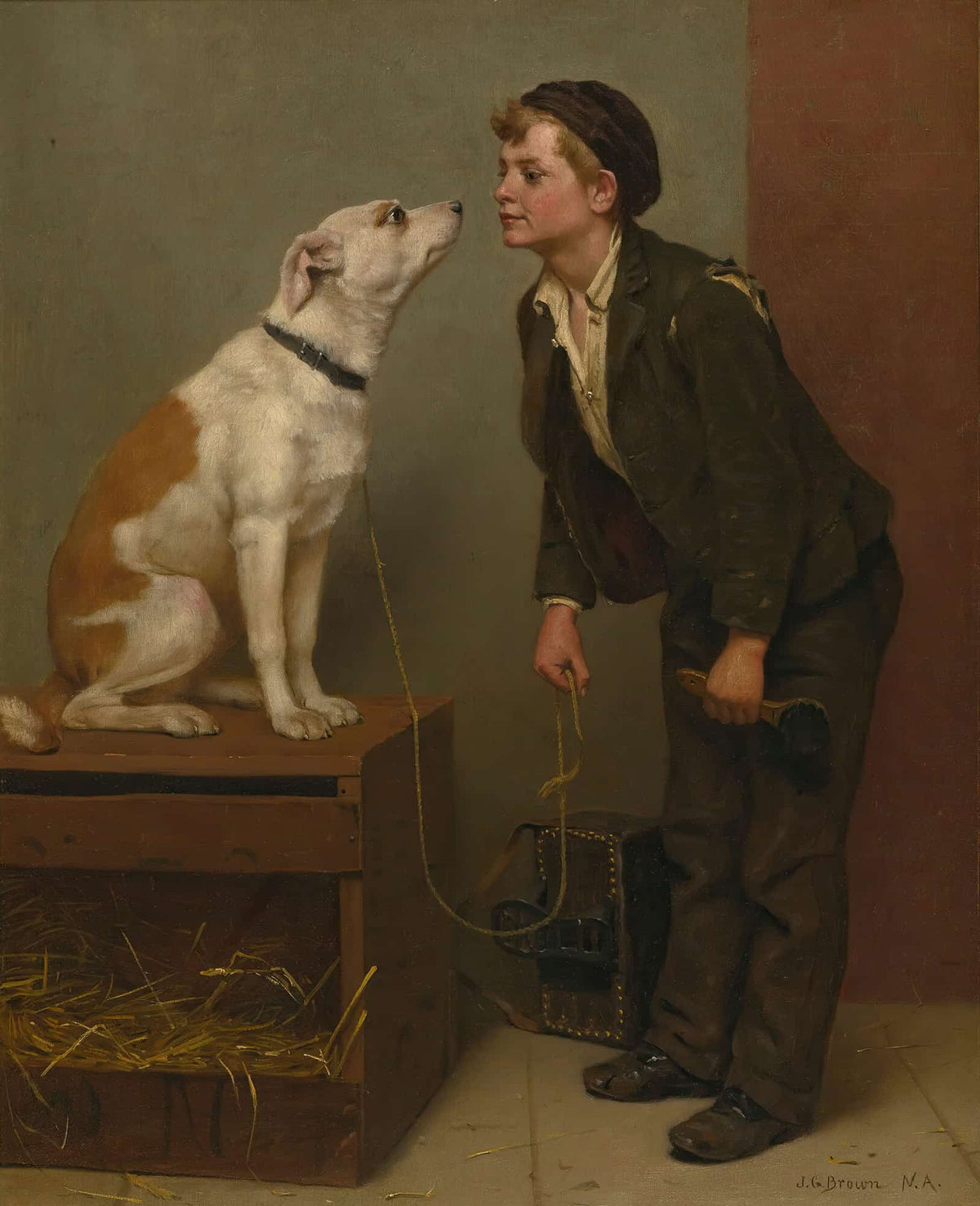 Who Do You Love by John George Brown