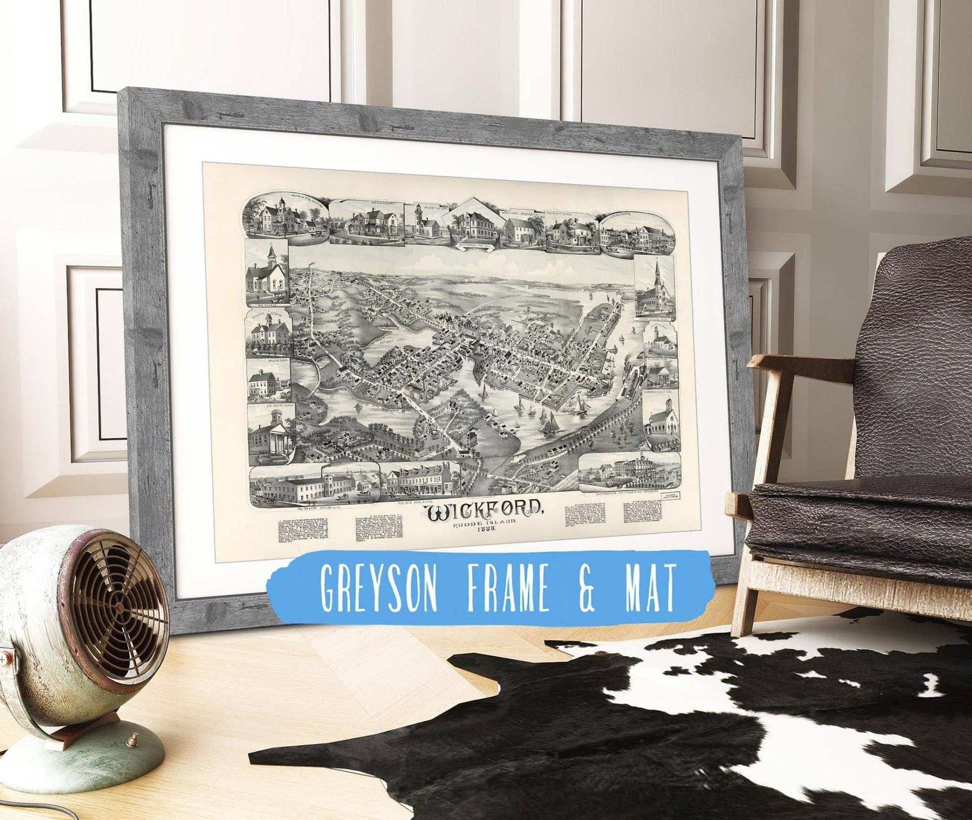 Wickford Rhode Island 1888 State of Rhode Island